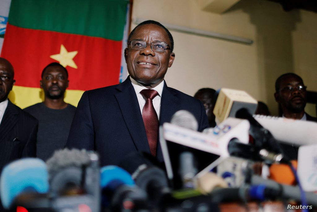 Professor Maurice Kamto Cameroon opposition leader