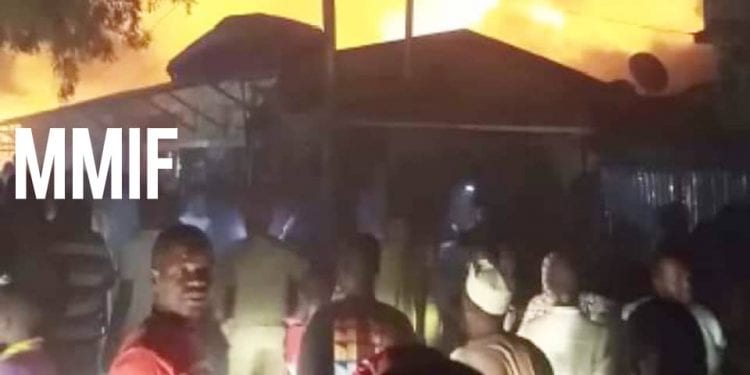Incendie au marché central de kousseri