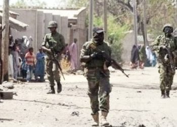 L'armée camerounaise dans les rues de la localité de DABANGA à l'extrême nord cameroun