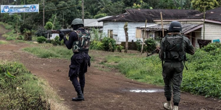 L'armée camerounaise en plein ratissage, à Bamenda