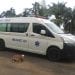 Une ambulance médicalisée avec assistance en oxygène, dans la ville de Kribi