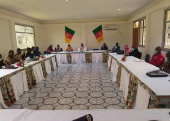 réunion préparatoire de la construction de la route Kribi-Ebolowa