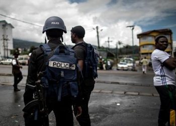 Forces de police au Cameroun