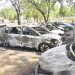 8 véhicules calcinés à un poste de Douane de la ville de Maroua
