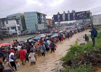 Innondations dans la ville de Douala