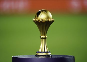 Illustration African Cup of Nations trophy during the 2019 Africa Cup of Nations final soccer match between Senegal and Algeria at the Cairo International Stadium on 19th July 2019'hoto : Ulrik Pedersen / Icon Sport
