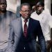 Maurice Kamto, a presidential candidate of Renaissance Movement (MRC), walks out after his news conference at his headquarter in Yaounde, Cameroon October 8, 2018. REUTERS/Zohra Bensemra - RC1DDF2D0E50