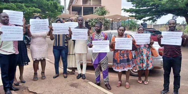enseignants grévistes au Cameroun, OTS