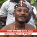 Chief of Bwassa village in the South West Region, cum soldiers, Moja Moja