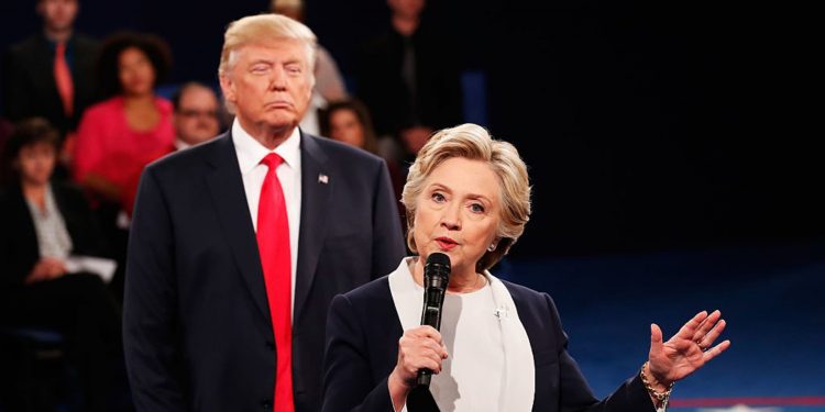Donald Trump and Hillary Clinton