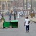 A picture taken on February 25, 2008 in the Akwa district of Douala, after residents had begun raiding shops owned by Chinese traders. Two people were shot dead and at least one was seriously injured in Cameroon's economic capital Douala today when a road transporters' strike led to clashes with police, witnesses said. One witness said that two men were shot in the Bessengue district of the port city, and a Cameroonian journalist confirmed to AFP that the bodies were taken to the mortuary of Douala's Laquentinie Hospital.  The strikers were protesting at a rise in fuel prices and those of several basic products, but Douala is also a stronghold of the opposition to President Paul Biya, who has been in power since 1982.