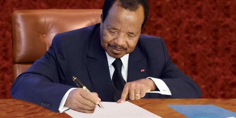 President Paul Biya of Cameroon