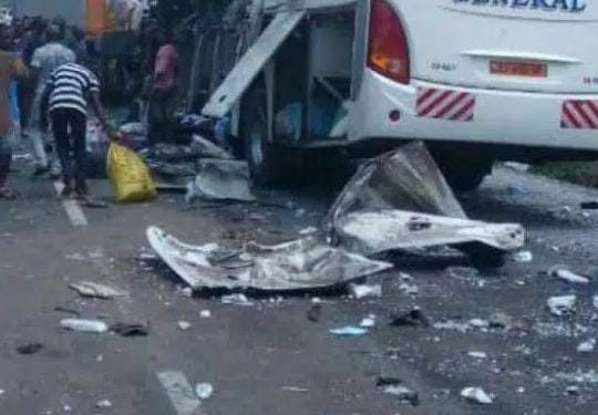 Accident general voyage Cameroon