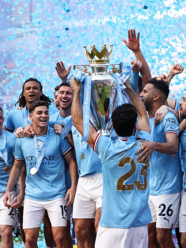 Manchester CityEnglish Premier League EPL Champions 2022/2023