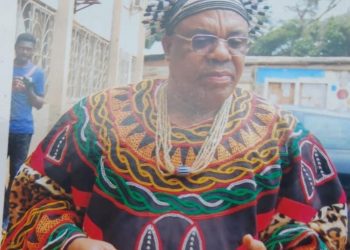 Fon Vubangsi Benjamin of Kedjom Keku (Big Babanki) speaks to MMI