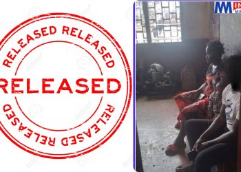 Woman and children released