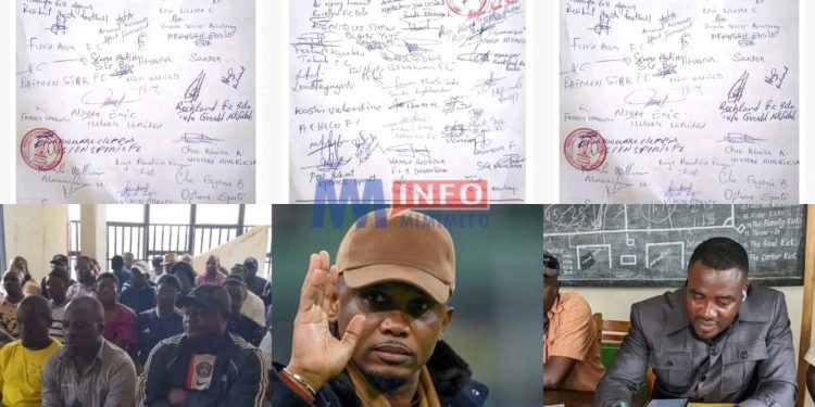 Motion of Support from NW to Samuel Eto'o