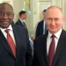 Vladimir Putin will not attend South African Summit