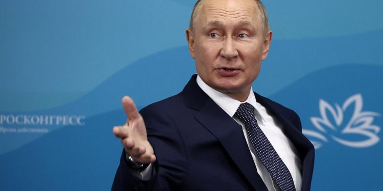 Russian President Vladimir Putin