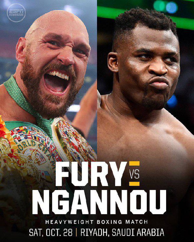 Tyson Fury and Francis Ngannou