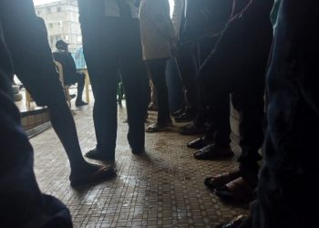 Images of youth harassed and arrested in Muea, South west region of Cameroon taken on hidden camara