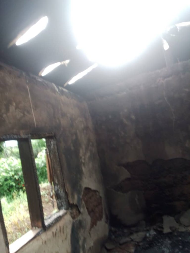 Victims of Amba attrocities in Kekukesim community, Akwaya, Cameroon