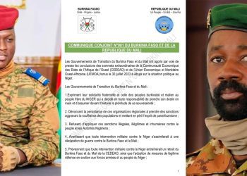 Burkina and Mali leaders pledge support to Niger