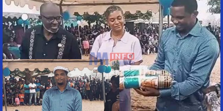 Cameroonian Football legend, Samuel Eto'o crowned Prince of Assinie in Cote D'Ivoire