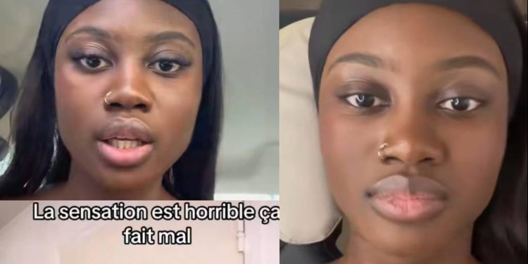 Lady advices others against the use of fake eyelashes