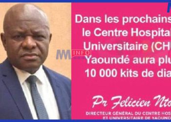 Felicien Ntone announces arrival of dialysis kits to Yaounde Hospital