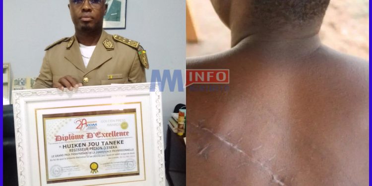 Huiken Jou Tanake accused of torturing an inmate at Eseka Prison
