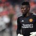 LAS VEGAS, NEVADA - JULY 30: Goalkeeper Andre Onana of Manchester United during the pre-season friendly match between Manchester United and Borussia Dortmund at Allegiant Stadium on July 30, 2023 in Las Vegas, Nevada. (Photo by Matthew Ashton - AMA/Getty Images)