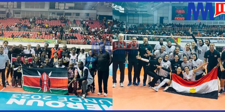 Kenya and Egypt to face-off in the Women's volleyball finals