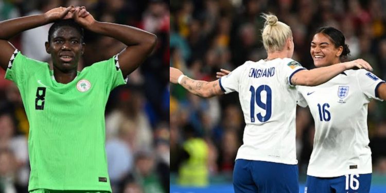 Nigeria out of the FIFA Women's World Cup as England sails through