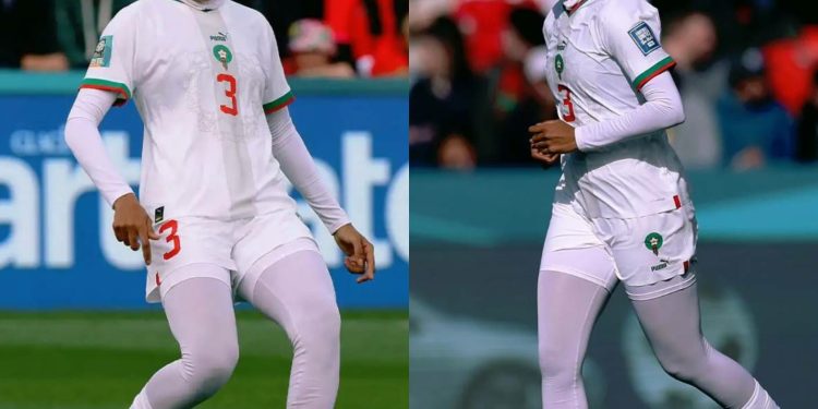 Nouhaila Bezina, wears Hijab at Women's World Cup