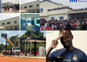 Sadio Mane Transforms village into min-town