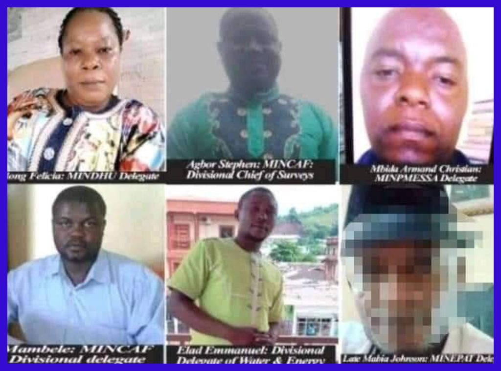 Separatists killed and buried these 6 delegates