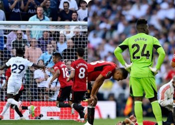 Tottenham Hotspurs get 2-0 victory over Manchester united in English Premier League