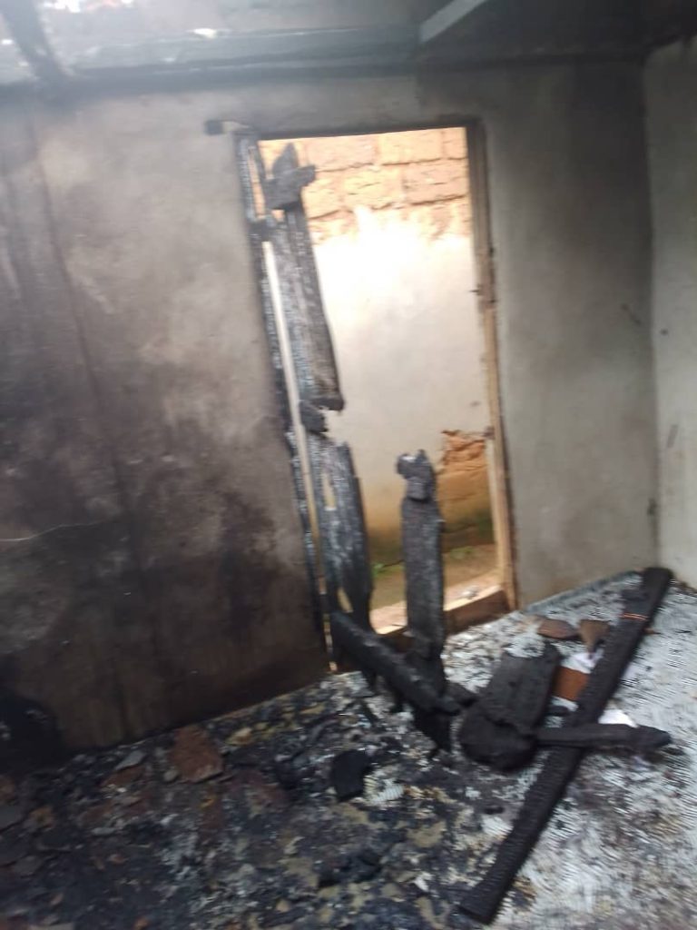 Victims of Amba attrocities in Kekukesim community, Akwaya, Cameroon