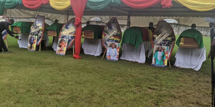 South West Governor Bernard Okalia Bilai Calls Caskets and Bodies of Slain Delegates "Trophies of Amba Terrorism"