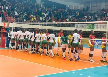 Cameroon female basketball secures another win, beating Nigeria 3 sets to 0.