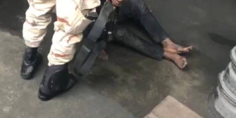 Tire theft