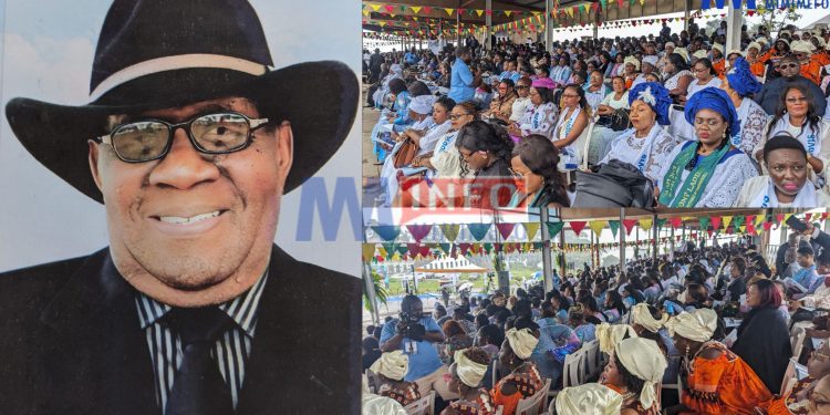 Charles Menyoli receives a huge send off from family and friends