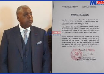Cameroon government condemns coup in Gabon