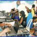 ELECAM officials registering new voters (Picture Credit Cameroon Tribune)