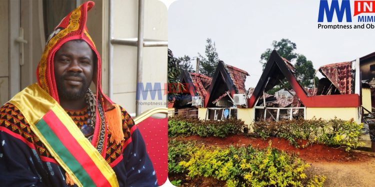 The Fon of Nkwen has condemned in strong terms, the arson attack on the Bamenda City Council Hall