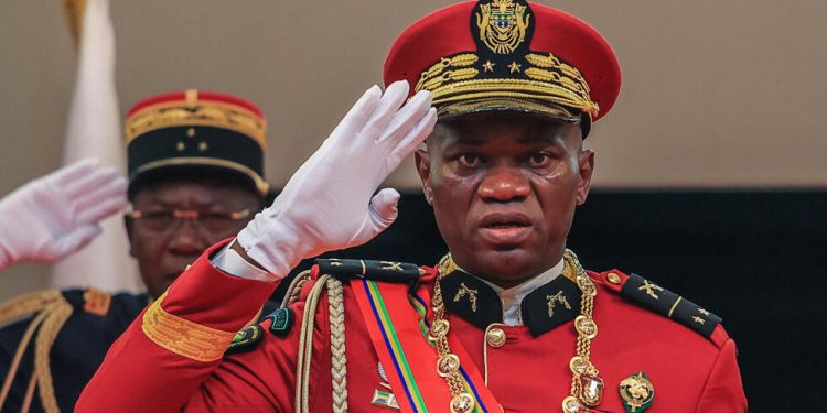 General Brice Oligui Nguema sworn in as Gabon transitional leader