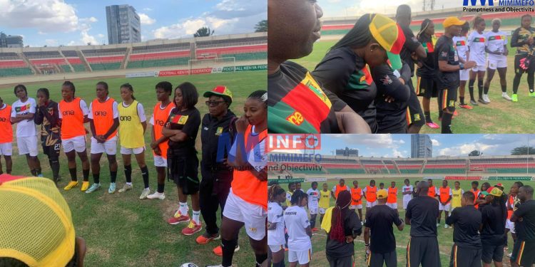 Indomitable Lionesses of Cameroon arrive Nairobi for AWCON qualifiers