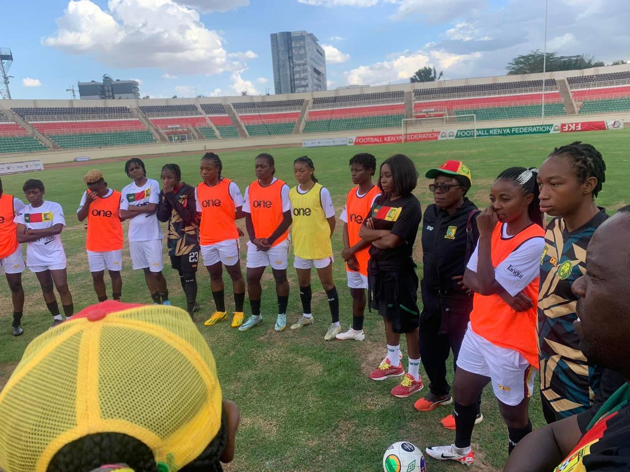 Indomitable Lionesses of Cameroon arrive Nairobi for AWCON qualifiers