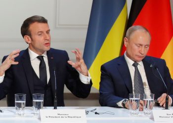 Macron and Putin
